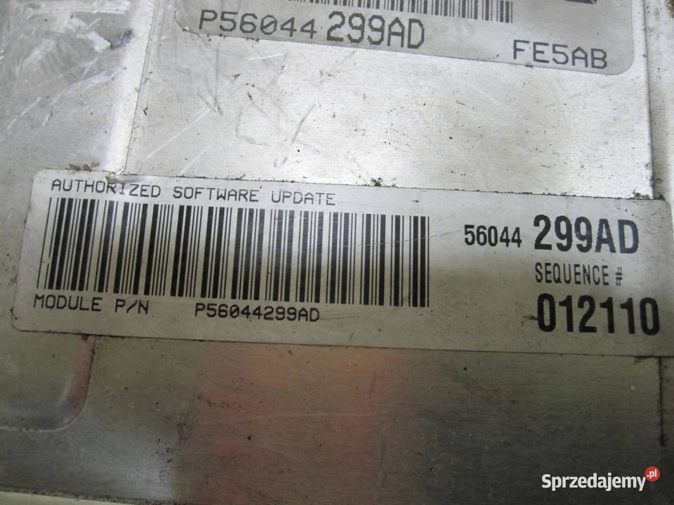 CHEROKEE KJ III 28 CRD 04r Komputer sterownik Układ elektryczny, zapłon świętokrzyskie