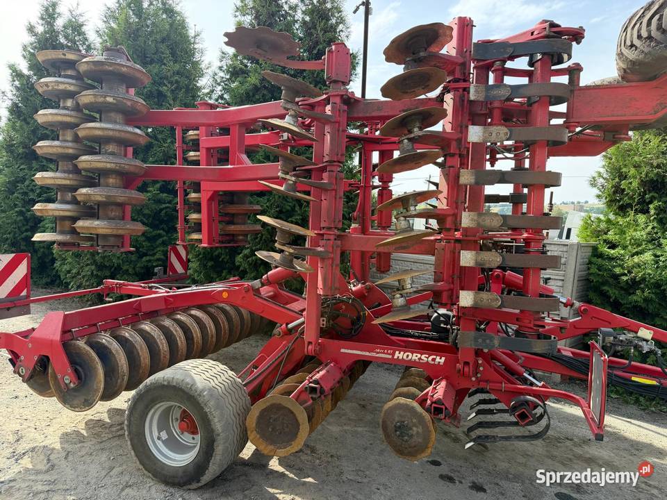 Brona talerzowa agregat uprawowy Horsch Joker 6 Rolnictwo Nowa Ruda sprzedam