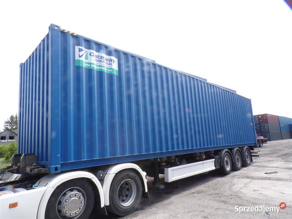Kontener morski magazynowy 40 hc jednej trasie Pozostałe Legionowo