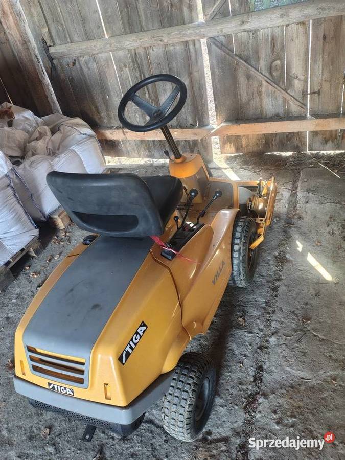 Traktorek kosiarka Stiga Villa Ogród Praga Górna