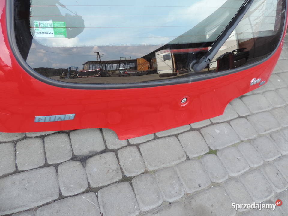 KLAPA BAGAŻNIKA Fiat Seicento van lakier 111A Rok produkcji 2007 Karoseria Nowy Sącz sprzedam