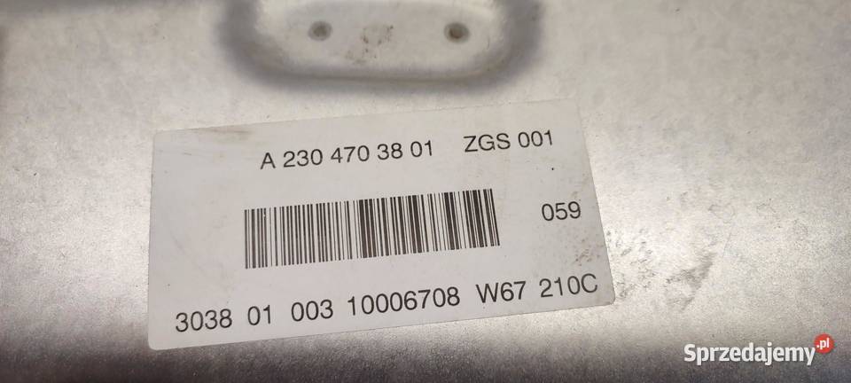 MERCEDES SL R230 ZBIORNIK BAK PALIWA A2304703801