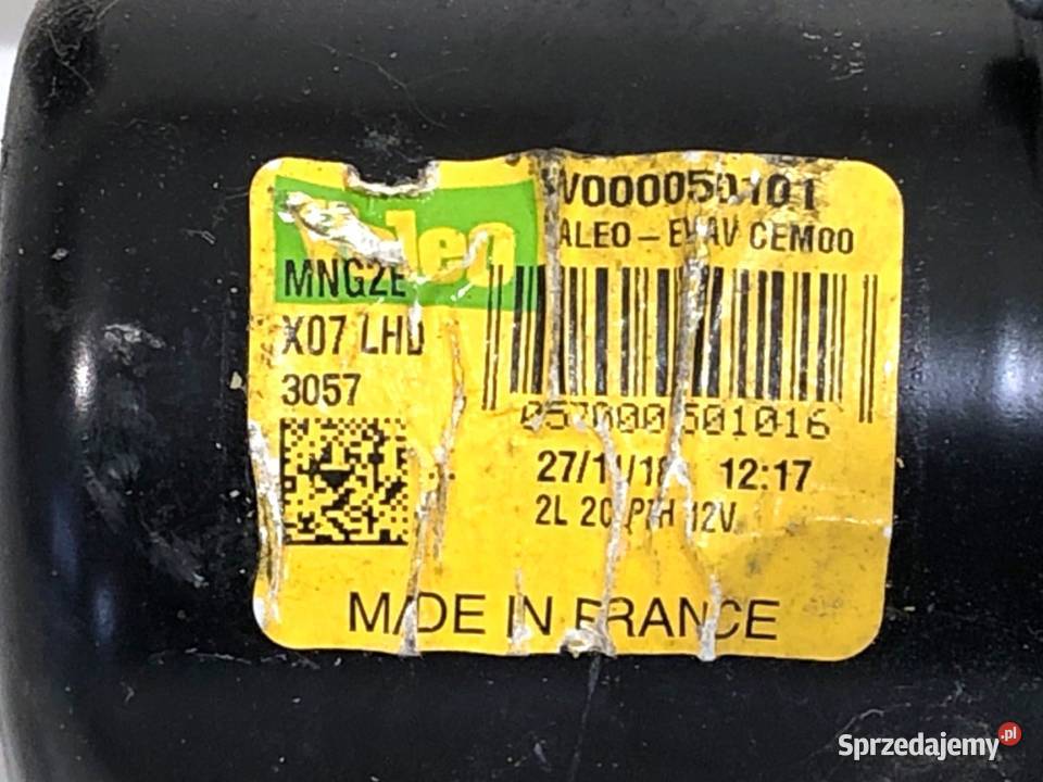 MECHANIZM WYCIERACZEK PRZÓD RENAULT TWINGO III