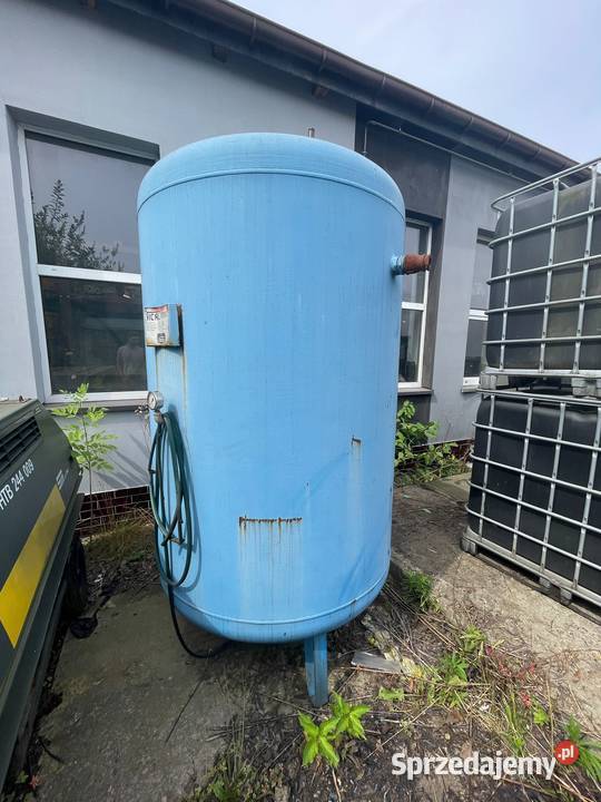 Stalowy zbiornik pionowy 2000 litrów 2m3 Biznes i Przemysł śląskie Tarnowskie Góry