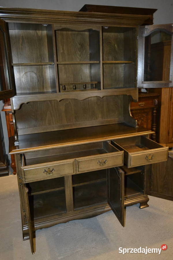 kredens rustykalny buk Będzin