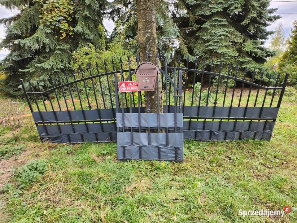 Brama 4 m furtka 1 m kompet ogrodzenie Pozostałe Bychawa