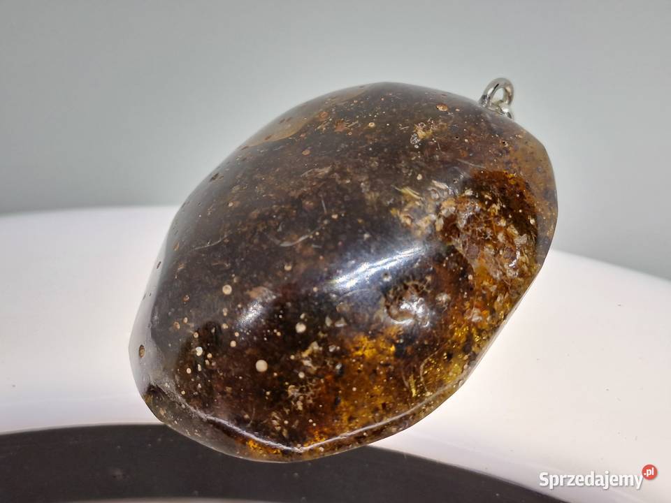 Zawieszka wisiorek z bursztynu BURSZTYN bałtycki Warszawa