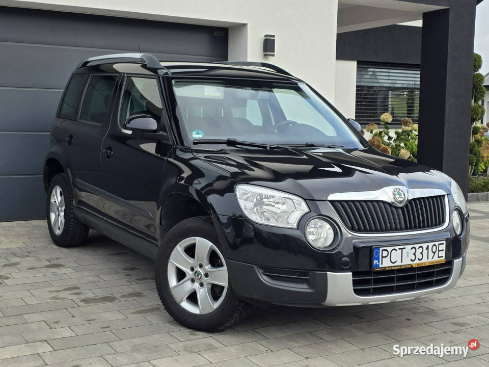 koda Yeti 20TDI 4X4 DSG niski przebieg 174850 czujnik parkowania Czarnków sprzedam