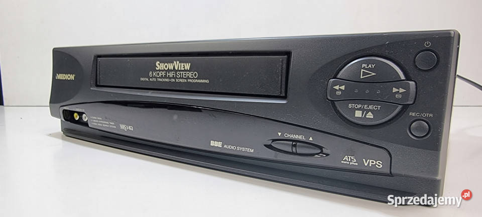 Medion Video 6 głowic MD 9023 MD9023 VHS Międzychód sprzedam