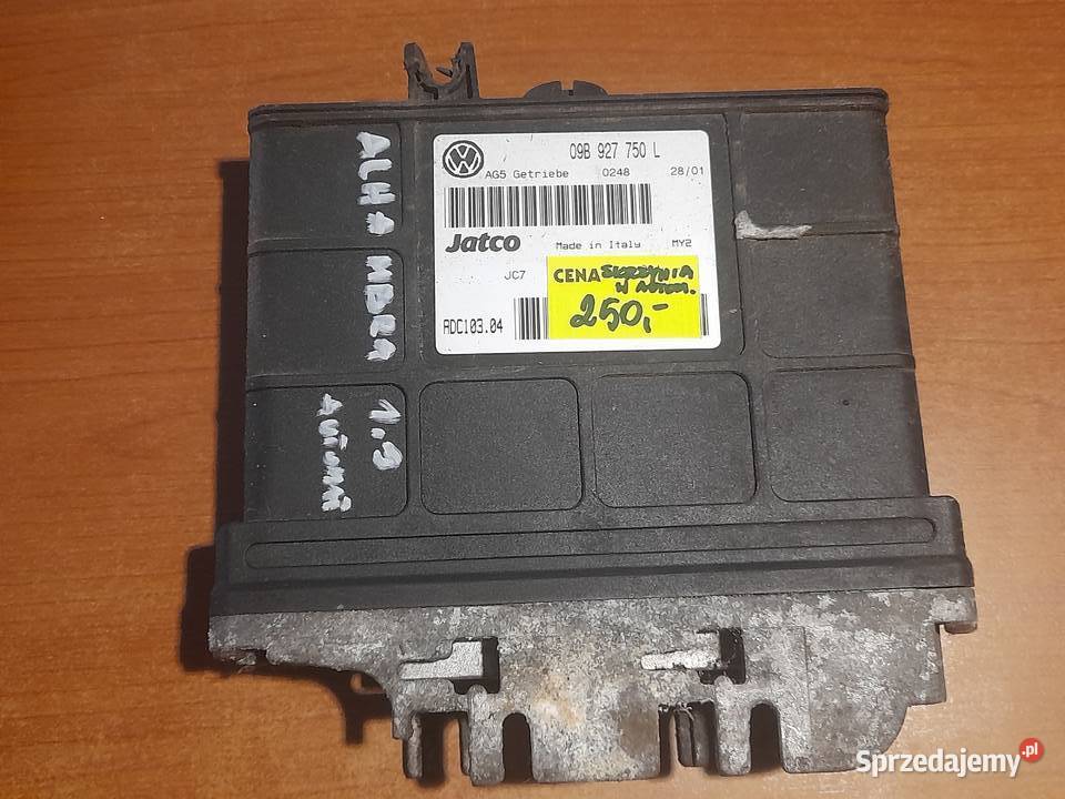 Sterownik skrzyni biegów 09B927750L osobowe Sieradz