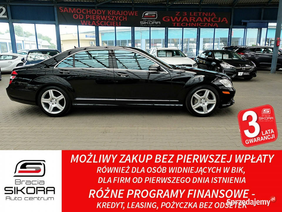 Mercedes S 550 LONG 55 V8 387 1Wł BEZWYP Serwis