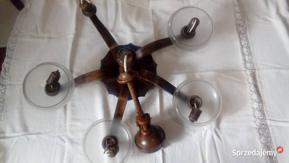 Lampa wisząca przedwojenna