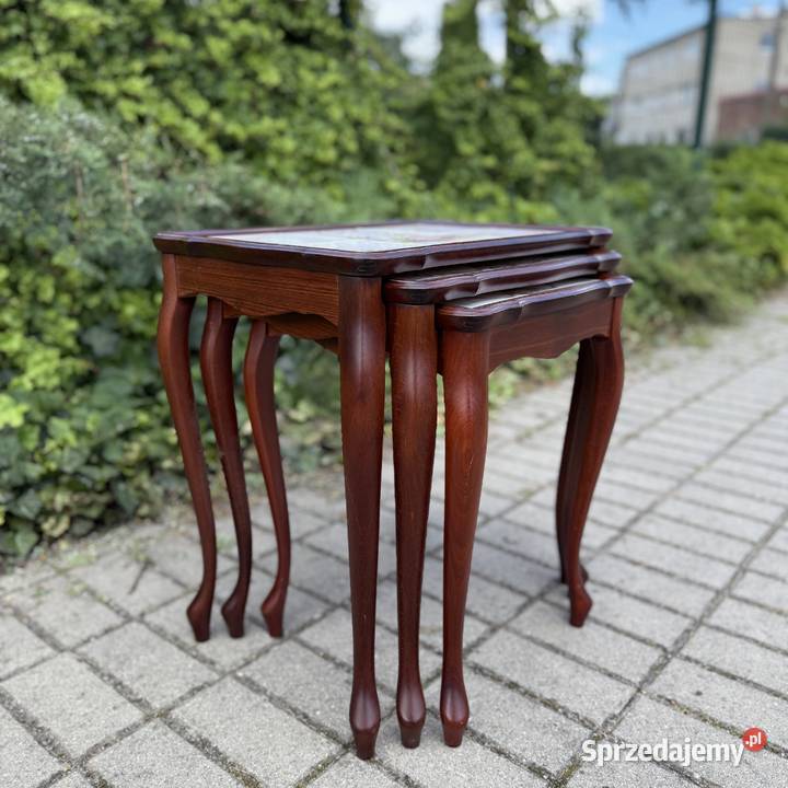 ARTexpert Stolik stoliki trojak trojaki Ludwik Dobrzany