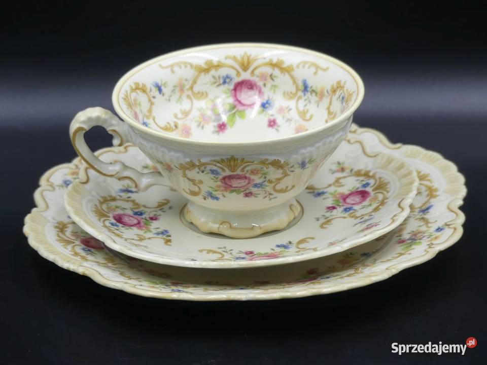 Komplet śniadaniowy Sorau Żary stan niemal Poznań