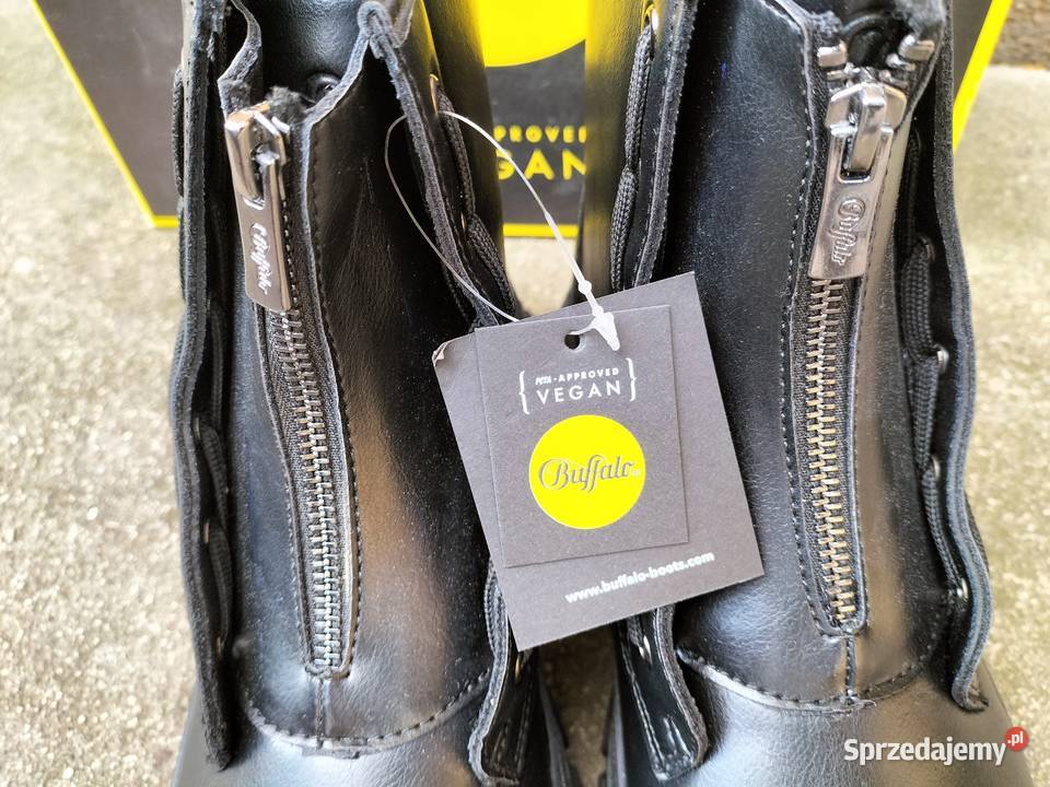 Buty Botki buffalo vegan nappa 40 Wałbrzych sprzedam