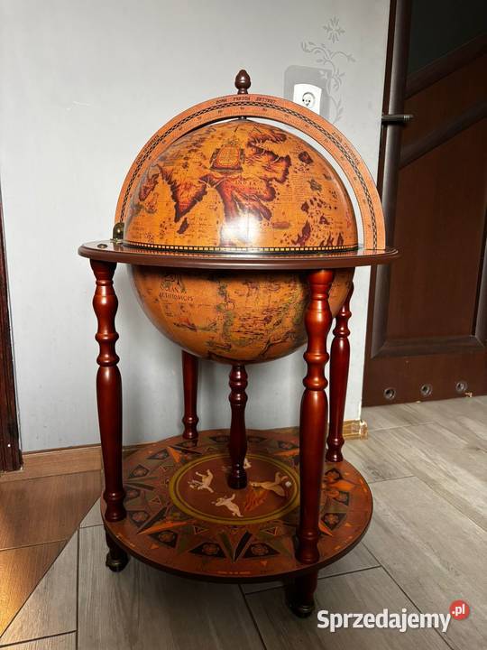 Barek globus mobilny na alkohol w stylu vintage mazowieckie Warszawa