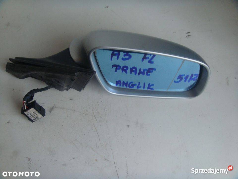 LUSTERKO ZEWNĘTRZNE PRAWE AUDI A3 2002R LIFT Włoszczowa