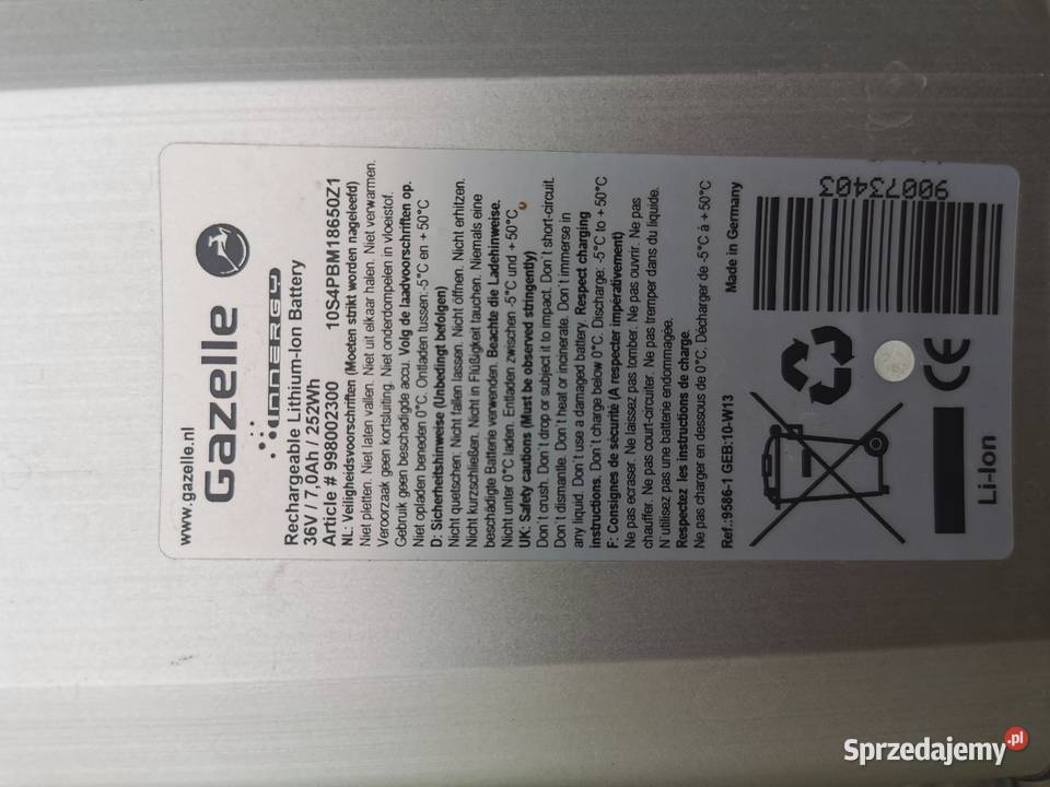 Bateria Gazelle Innergy podlaskie Hajnówka