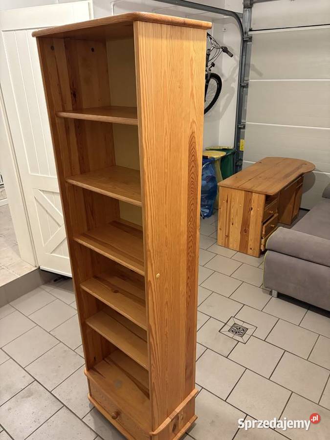 Regał sosnowy lite drewno Gorzów Wielkopolski