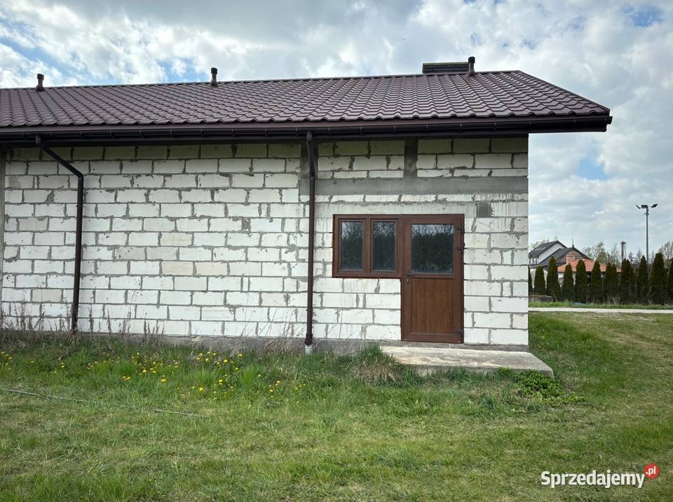 Dom i budynek usługowy 200 m2 działka 4 335 m podlaskie Osipy-Wydziory Pierwsze
