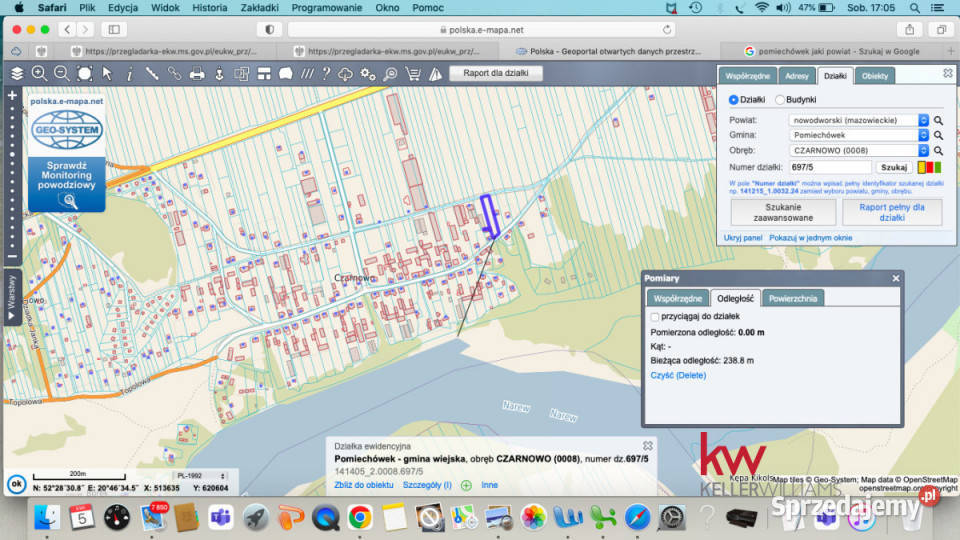 Działka do sprzedania 1591m2 Czarnowo