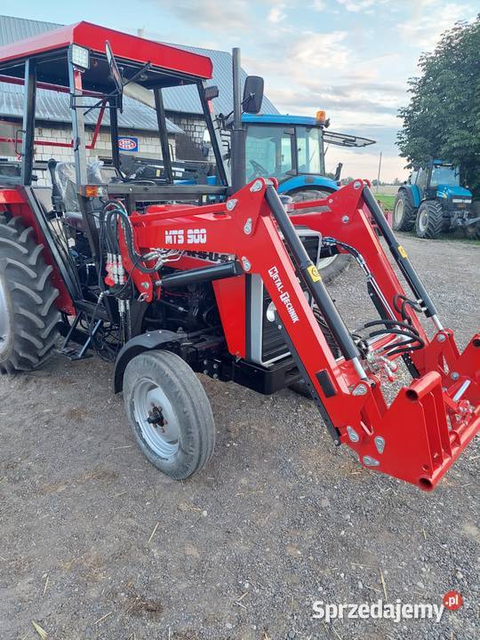 Ładowacz czołowy MTS900 do małego ciagnika MF Zielona Góra