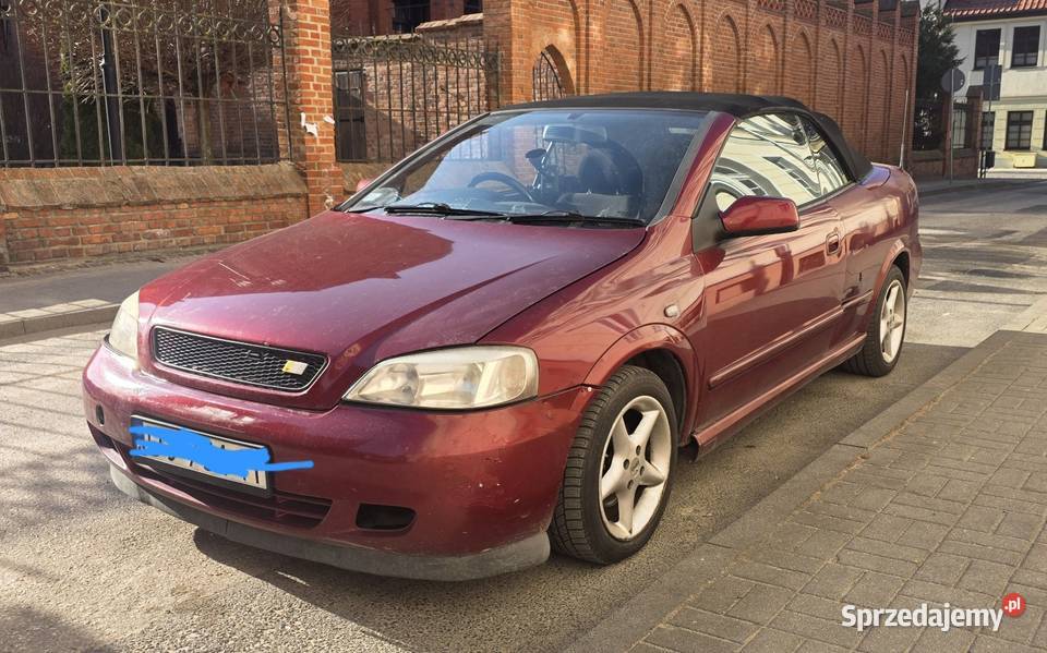 Opel Astra Bertone kabriolet Chełmno sprzedam