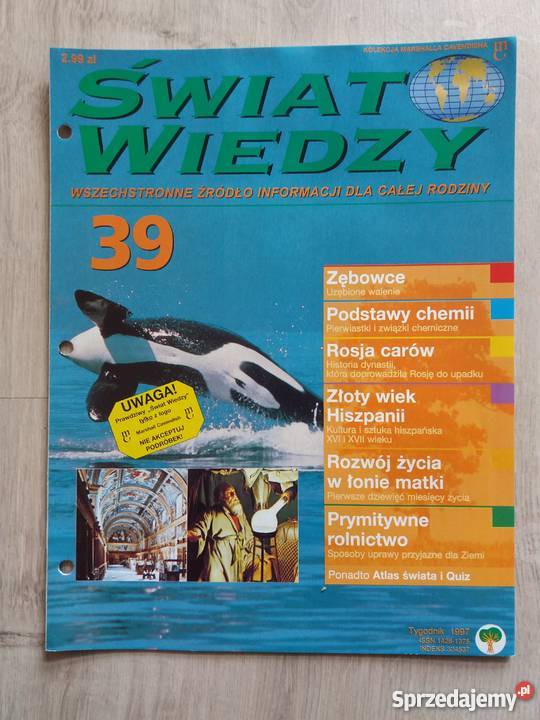 Świat Wiedzy zeszyty kolekcji Marshalla