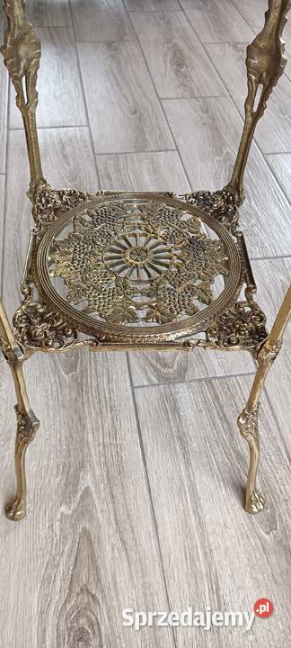 Etażerka półka mosiężna 22cm Włocławek sprzedam