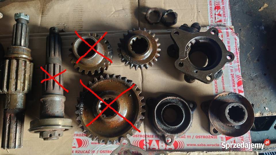 Gaz69 reduktor części tryby wałki Skrzynie biegów manualne małopolskie
