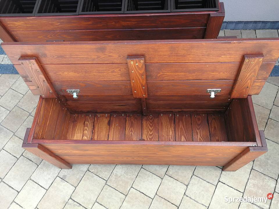 Ława balkonowa schowek siedzisko śląskie