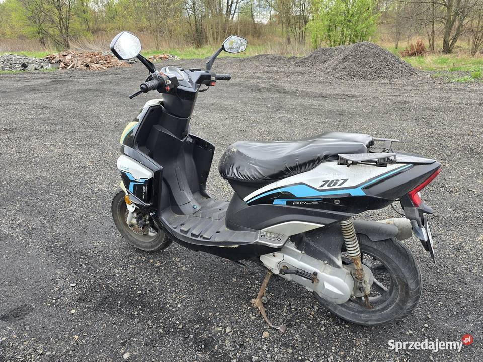 Skuter 50 Sym Romet 2 SPRAWNE Rok produkcji 2019 Alwernia sprzedam