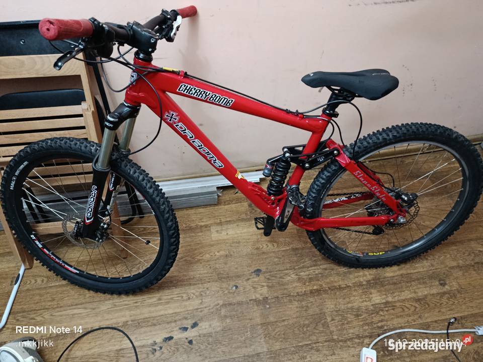Rower Da Bomb Cherry Bomb 26 Shimano XTSLX Bydgoszcz