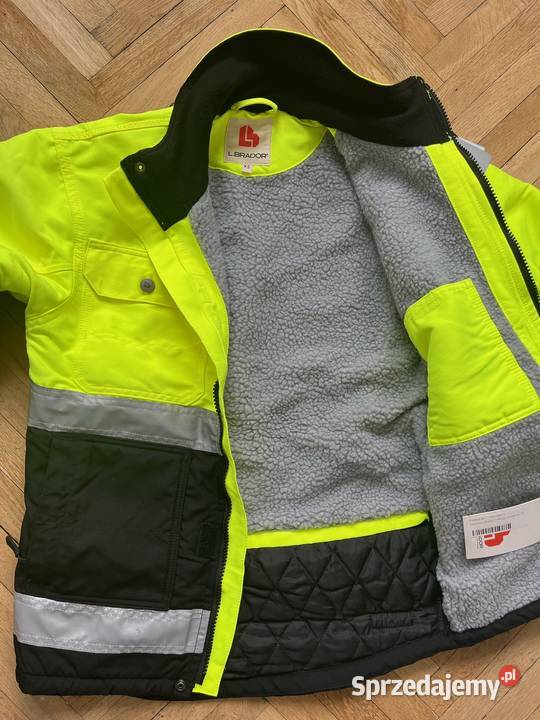 LBrador kurtka BHP odblaskowa zimowa ocieplana Warszawa