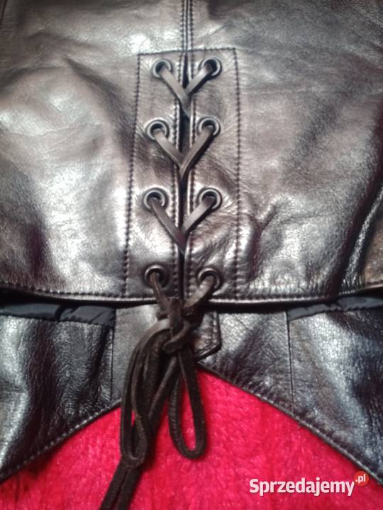 Damska Kamizelka motocyklowa sznurowanahaftowana Lublin