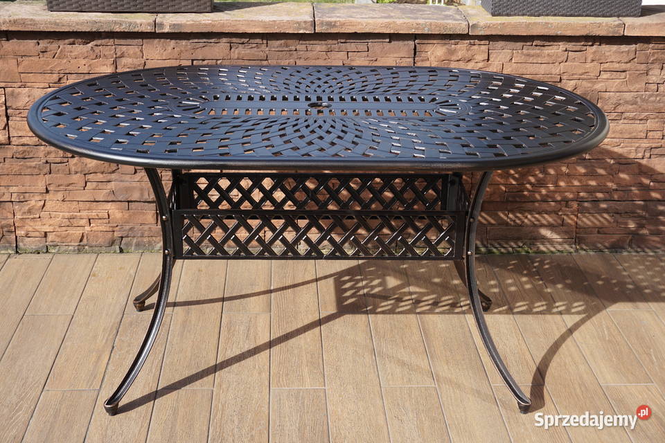 Meble Ogrodowe Aluminiowe komplet 6osobowy Tarnów