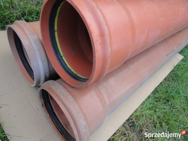 Rura kanalizacyjna PCV śr 250mm dłprzepust Głowno