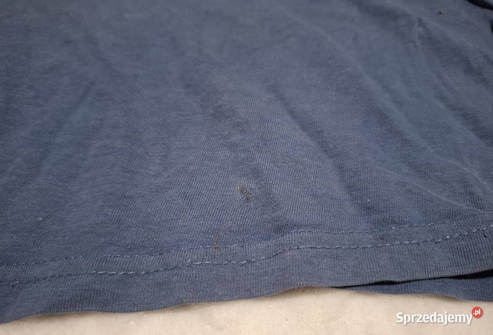 Koszulka krótki rękaw Tshirt chłopięca granatowa śląskie Czeladź