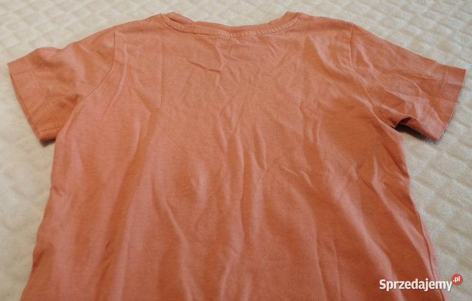 Koszulka krótki rękaw łososiowa 98104 HM Odzież Czeladź