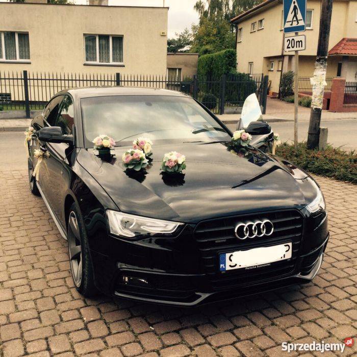 Szukasz eleganckiego samochodu na wesele Audi A5 Śrem