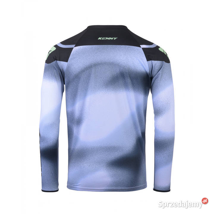 KENNY STRÓJ CROSS SPODNIE KOSZULKA CZARNO Mrągowo