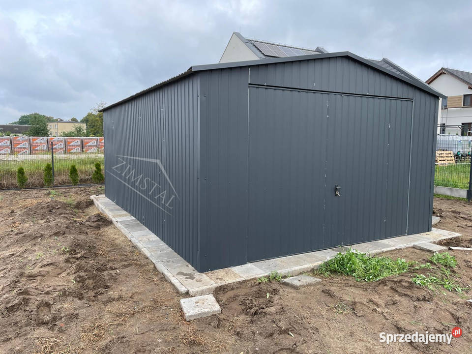 Blaszane garaże na wymiar niskie ceny