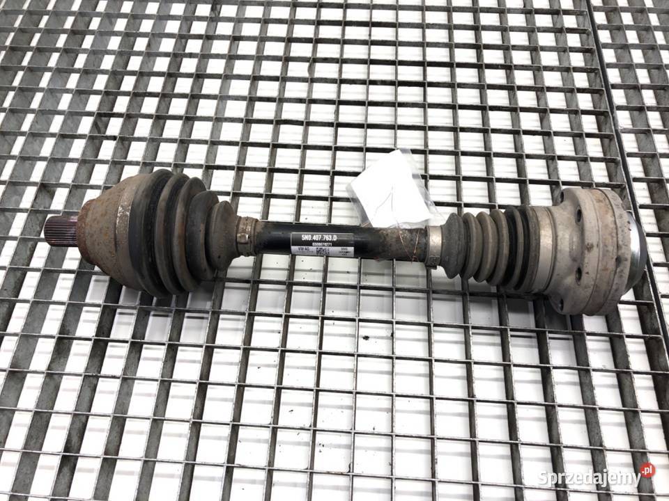 PÓŁOŚ LEWY PRZÓD VW TIGUAN 5N0407763D 20 110 osobowe