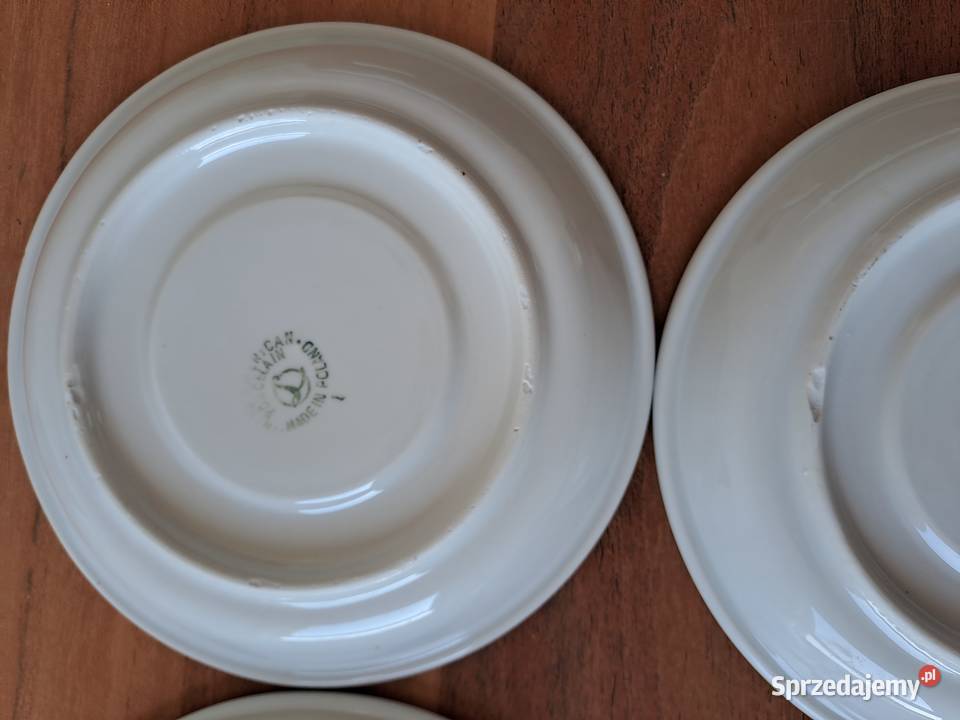 4x PRL talerzyk Lubiana inter american porcelain mazowieckie Warszawa