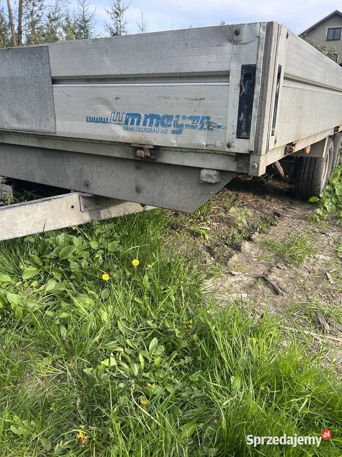 Przyczepa meyer 3500 Burtowe i plandeki małopolskie