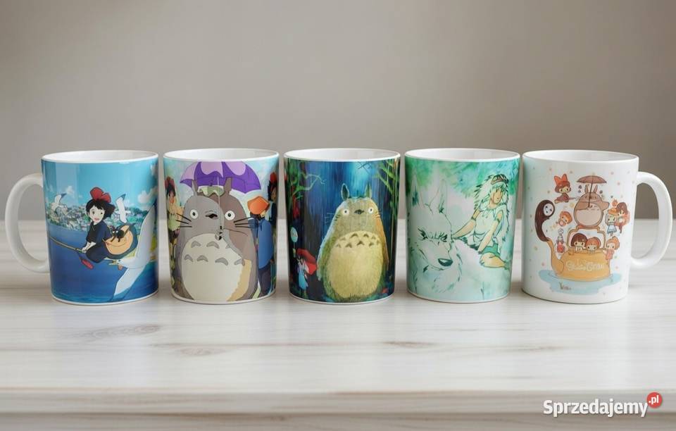 Zestaw prezentowy Studio Ghibli 5 kubkow Totoro Warszawa