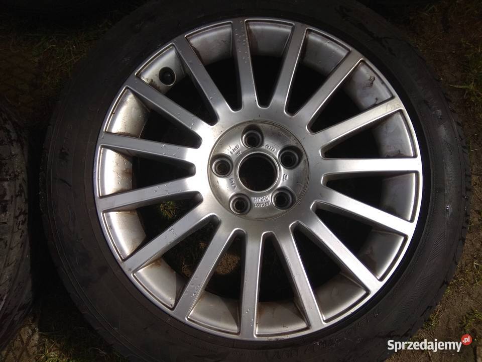 Koła aluminiowe Audi 17 letnie opony 8Jx17H2 Radom
