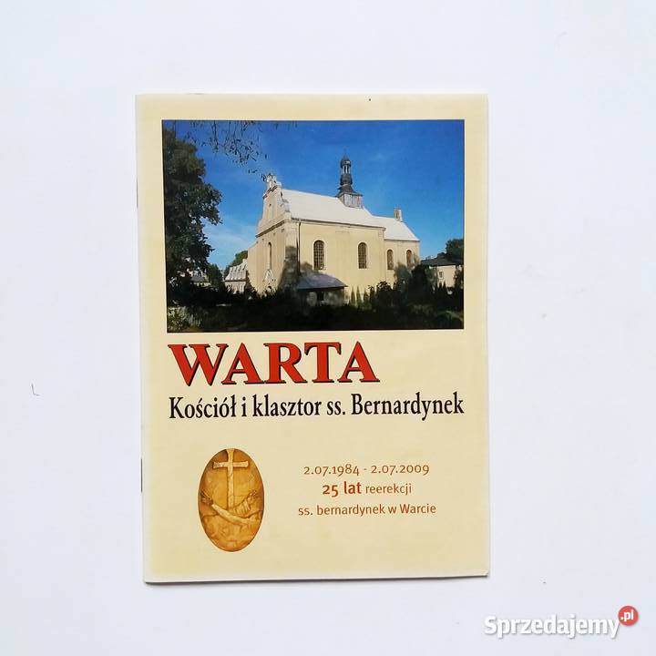 Warta Kościół i klasztor ss Bernardynek Mapy i przewodniki Łódź