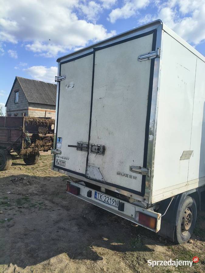 Boxer 28 hdi 2006 kontener izoterma w całości na uszkodzony Budziszewice
