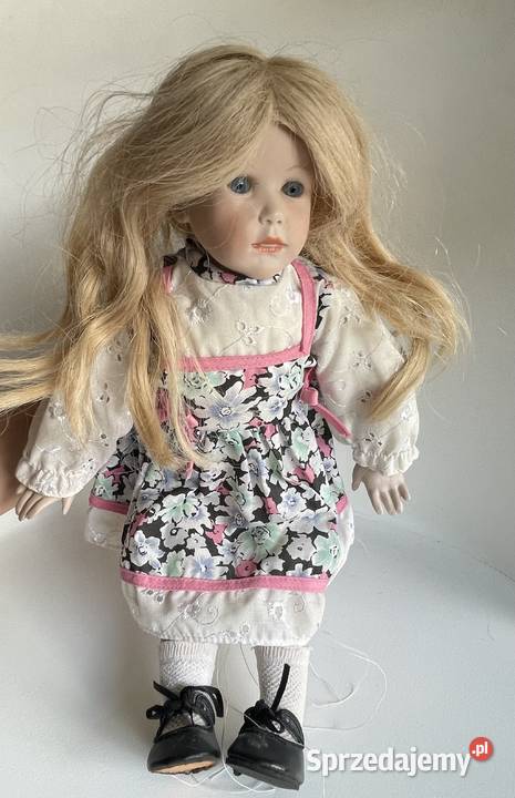 Lalka porcelanowa kolekcjonerska vintage Toruń